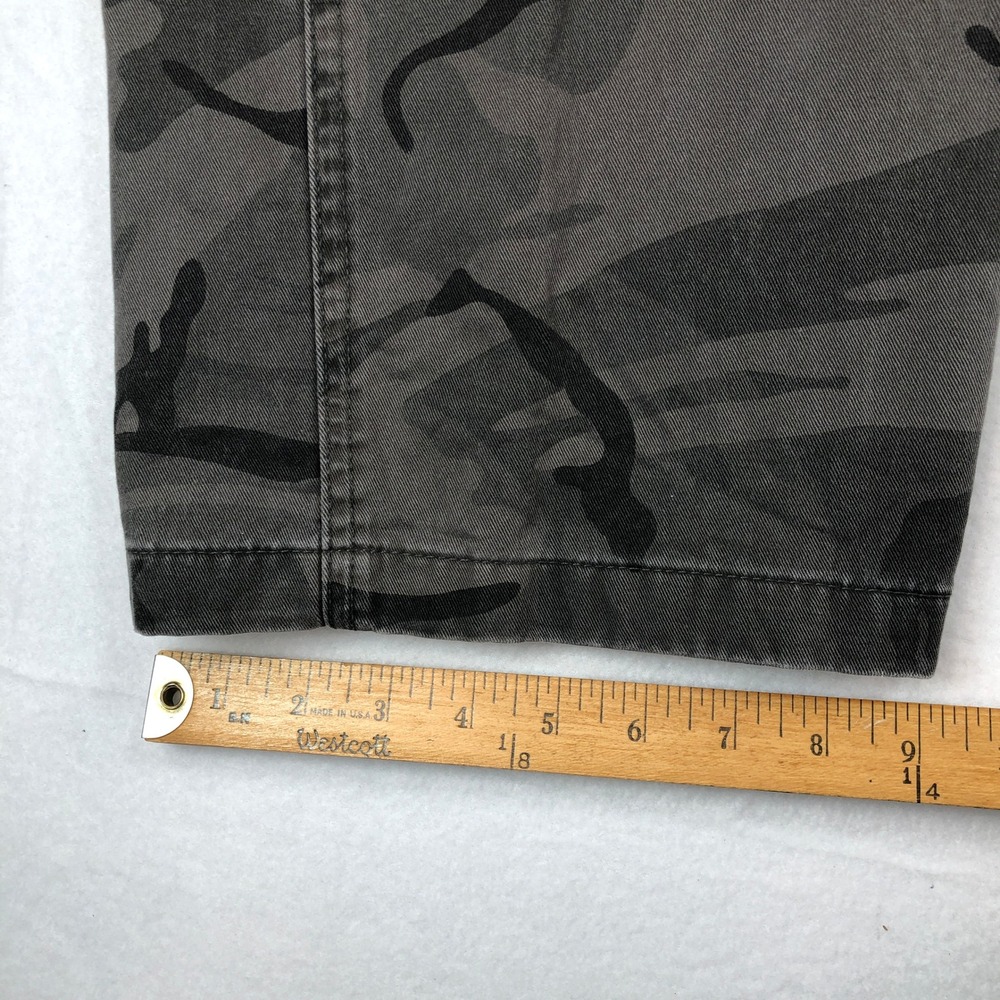 Wrangler Cargo Pants Camouflage Cotton Utility Outdoor Gray‎ Mens 36x34 Camo Y2K - Picture 6 of 10